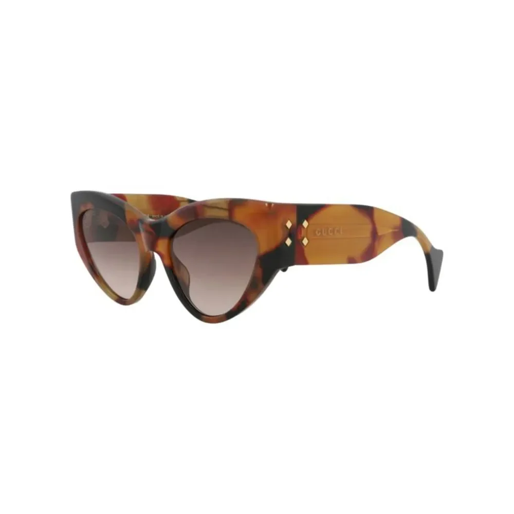 Gucci Cat Eye-Frame Recycled Acetate Sunglasses Multi Womens